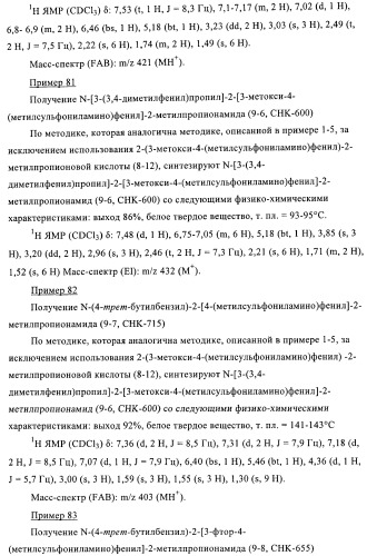 4-(метилсульфониламино)фенильные аналоги в качестве ваниллоидных антагонистов, проявляющих анальгетическую активность, и фармацевтические композиции, содержащие эти соединения (патент 2362768)