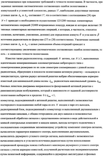 Способ радиопеленгования и радиопеленгатор для его осуществления (патент 2346288)