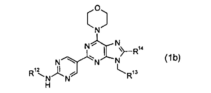 Производные морфолинопурина, обладающие pi3k и/или mtor ингибирующей активностью (патент 2490269)