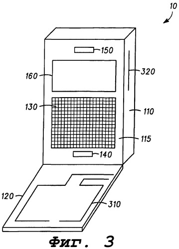 Устройство мобильной связи с матричным датчиком (патент 2286016)