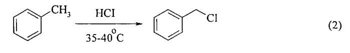 Способ получения бензилхлорида (патент 2539658)