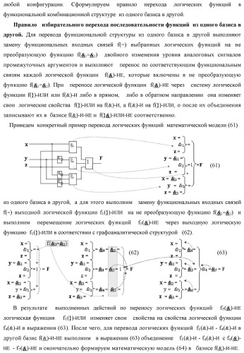 Функциональная структура процедуры преобразования позиционных условно отрицательных аргументов &#171;-&#187;[ni]f(2n) в структуру аргументов &quot;дополнительный код&quot; позиционно-знакового формата с применением арифметических аксиом троичной системы счисления f(+1,0,-1) (варианты) (патент 2429564)