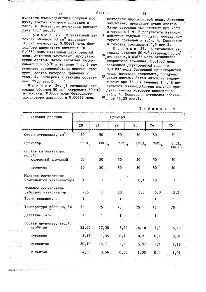 Катализатор для получения изопарафинов (патент 677160)