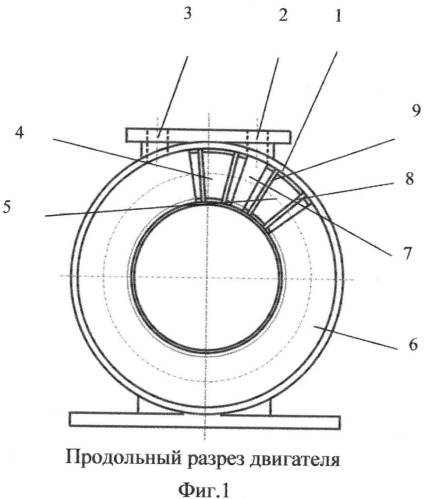 Газодинамический роторный двигатель (патент 2536740)