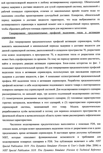 Потолочные сухие спринклерные системы и способы пожаротушения в складских помещениях (патент 2430762)