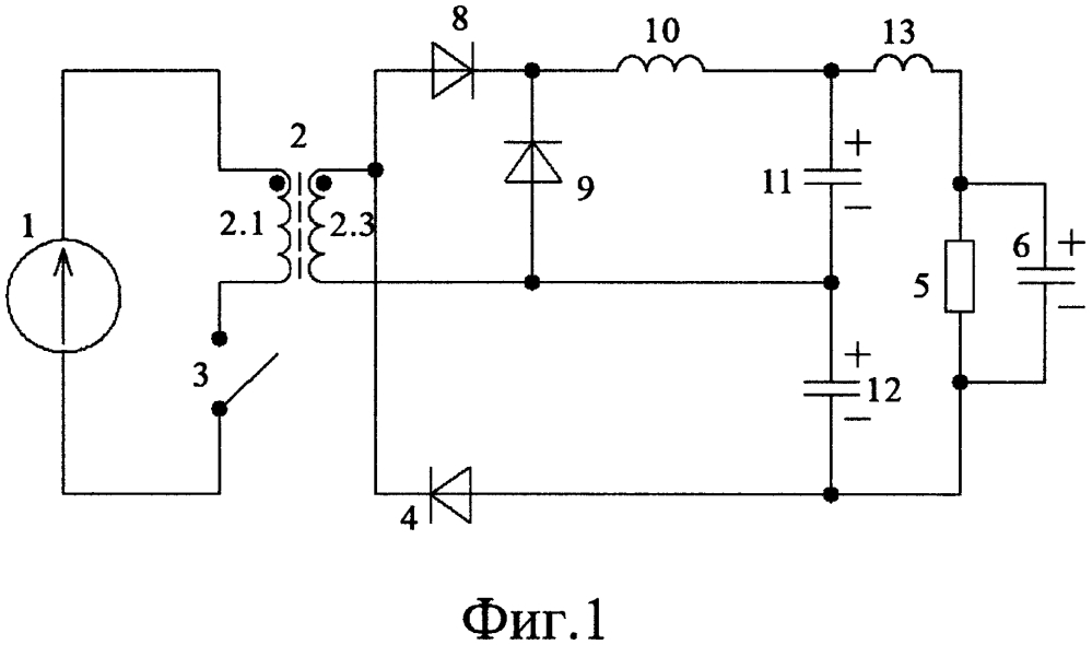 Импульсный преобразователь постоянного напряжения (патент 2647864)