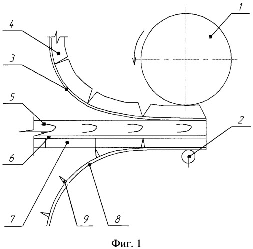Устройство для гнутья заготовок из древесины (патент 2471615)