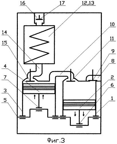 Устройство для преобразования термодинамических процессов в механическую работу (патент 2526605)