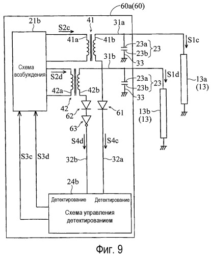 Схема инвертора, устройство подсветки и устройство отображения (патент 2446642)