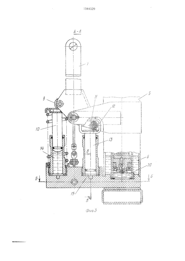 Ручная грузоподъемная тележка (патент 1044529)