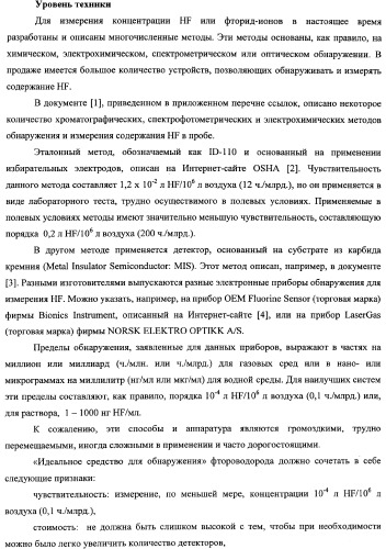 Способ обнаружения фторида или фтороводорода и набор для обнаружения (патент 2337355)