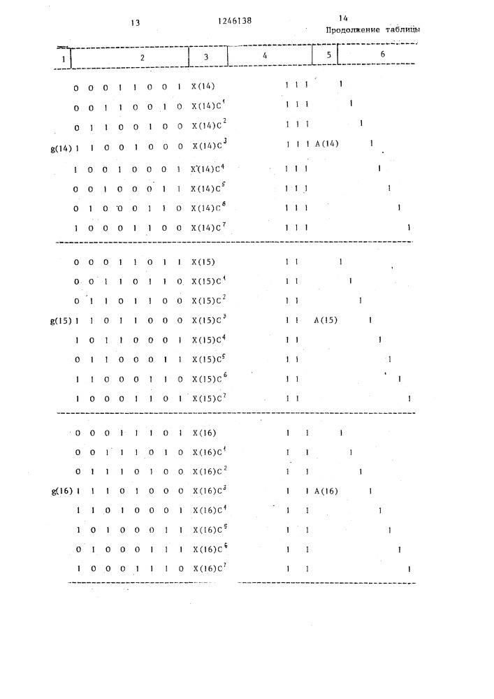 Запоминающее устройство (патент 1246138)