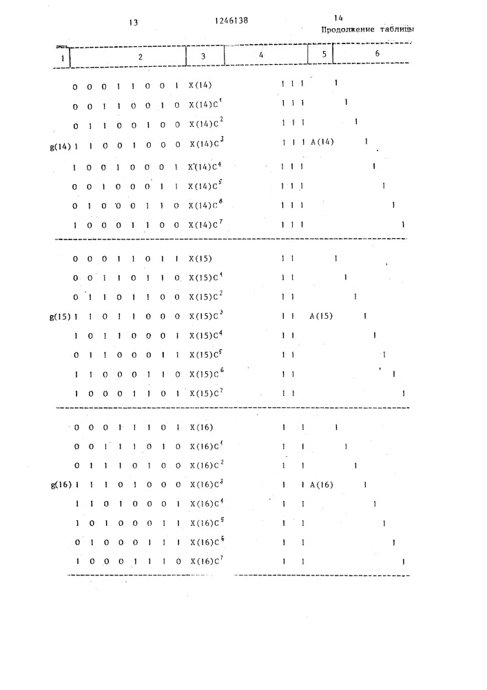 Запоминающее устройство (патент 1246138)