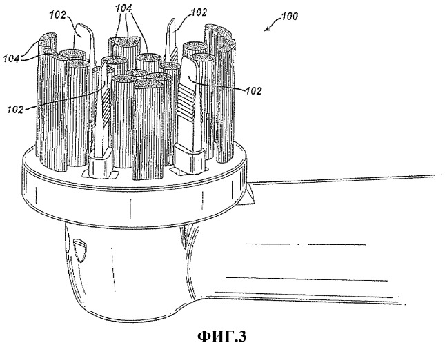Головка зубной щетки (варианты), а также электрическая зубная щетка, содержащая такую головку (патент 2325870)