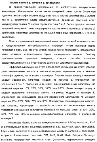 Иммуногенная композиция для применения в вакцинации против стафилококков (патент 2419628)