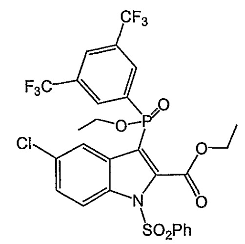 Фосфоиндолы как ингибиторы вич (патент 2393163)