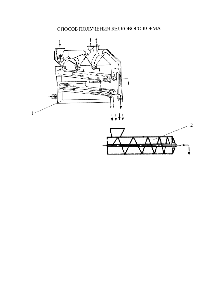 Способ получения белкового корма (патент 2636474)
