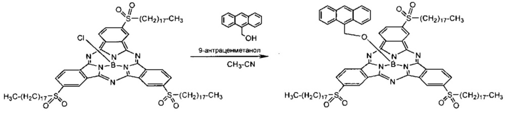 Соединения субфталоцианина бора и способ их получения (патент 2650918)