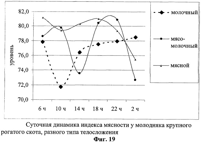 Способ прогнозирования типа телосложения у крупного рогатого скота (патент 2294100)