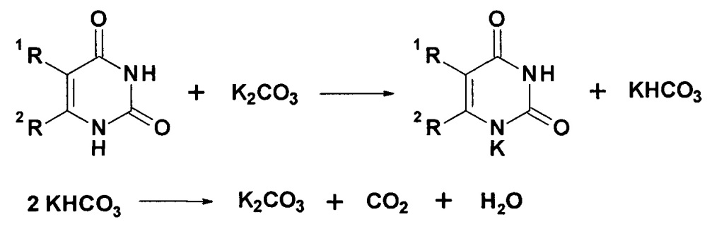 Способ получения монозамещенных производных урацила (патент 2648998)