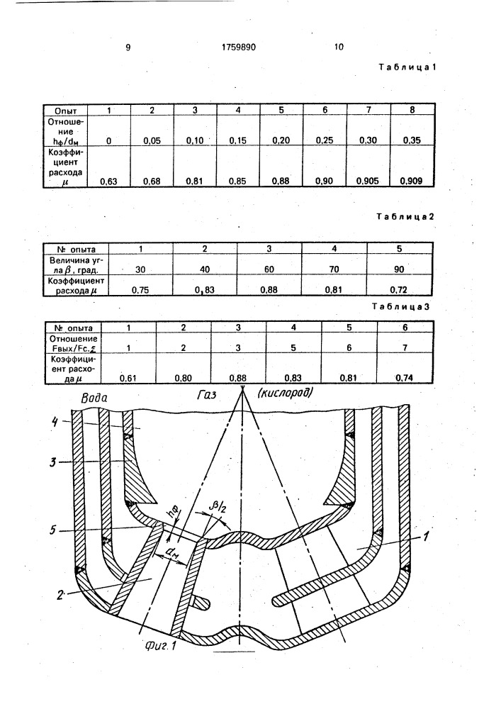 Фурма для продувки расплава газом (патент 1759890)