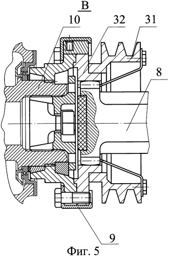 Силовой агрегат для привода насоса высокого давления (патент 2315190)