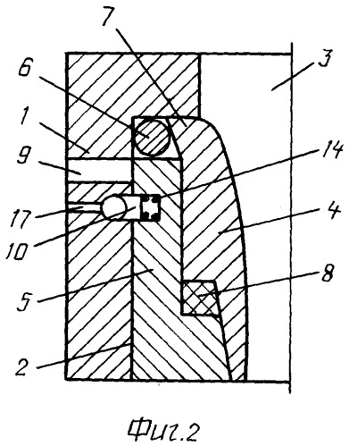 Промывочный узел бурового долота (патент 2346131)