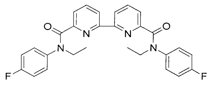 Диамиды 2,2'-бипиридил-6,6'-дикарбоновых кислот и способ их получения (патент 2530025)