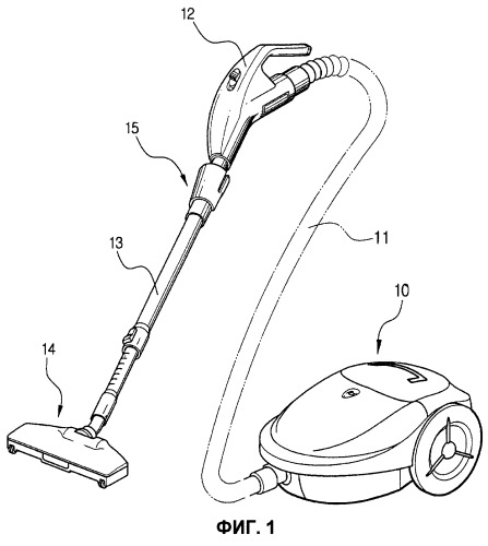 Стопорное устройство для удлинительной трубки пылесоса (патент 2249426)