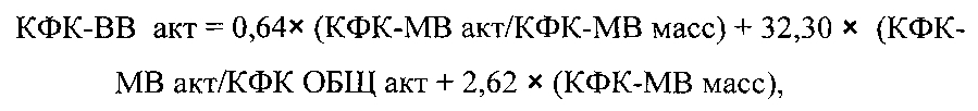 Способ определения мозговой изоформы креатинфосфокиназы в крови человека (патент 2600165)