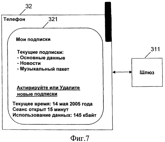 Информационный и управляющий служебный портал для абонентов систем связи (патент 2376721)
