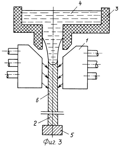 Способ непрерывной разливки металла в электромагнитном кристаллизаторе (патент 2263003)