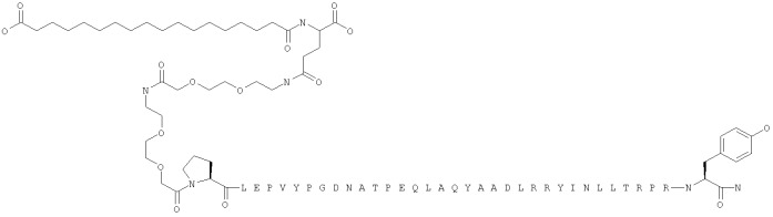 Длительно действующие агонисты рецепторов y2 и(или) y4 (патент 2504550)