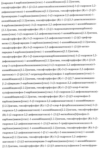 Производные хинуклидина и фармацевтические композиции, содержащие их (патент 2363700)