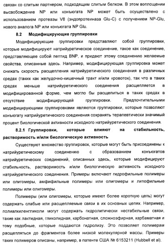 Натрийуретические соединения, конъюгаты и их применение (патент 2388765)