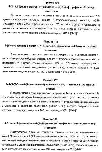 Производные арил-изоксазол-4-ил-имидазола (патент 2425045)