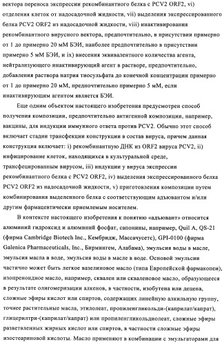 Поливалентные иммуногенные композиции pcv2 и способы получения таких композиций (патент 2488407)