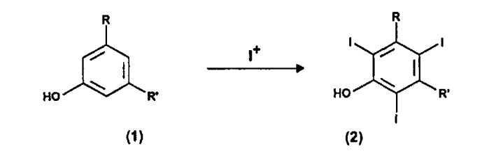 Способ йодирования ароматических соединений (патент 2469997)