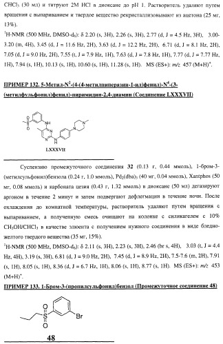 Би-арил-мета-пиримидиновые ингибиторы киназы (патент 2448959)