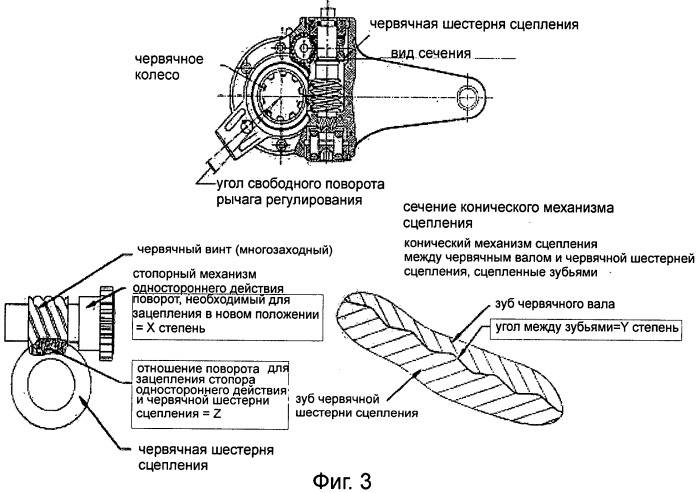 Автоматический регулятор тормоза для регулирования зазора между тормозной колодкой и тормозным барабаном тормозной системы транспортного средства (патент 2495292)