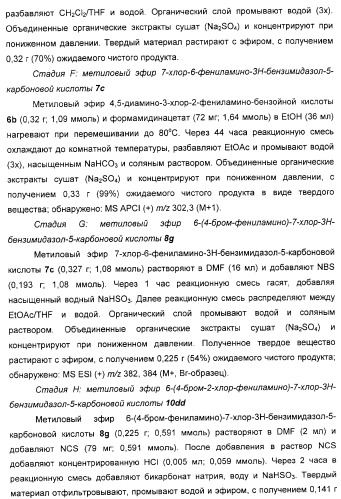 N3-алкилированные бензимидазольные производные в качестве ингибиторов mek (патент 2307831)