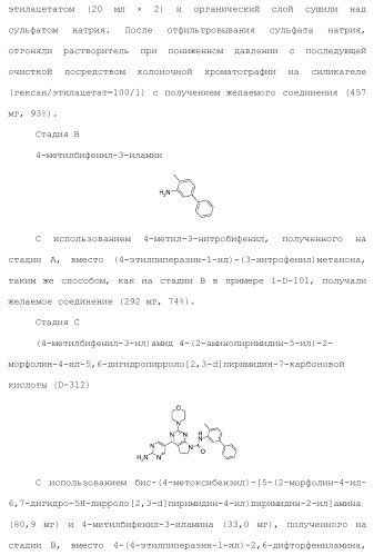 Производное пиримидина в качестве ингибитора pi3k и его применение (патент 2448109)