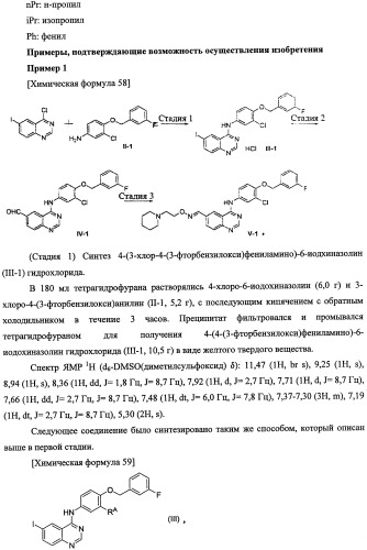 Производные хиназолина, обладающие ингибирующей активностью в отношении тирозинкиназы (патент 2414457)