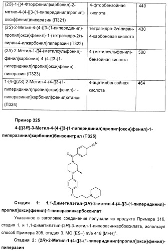 Замещенные пиперазины, (1,4)-диазепины и 2,5-диазабицикло[2.2.1]гептаны в качестве н1-и/или н3-антагонистов гистамина или обратных н3-антагонистов гистамина (патент 2328494)