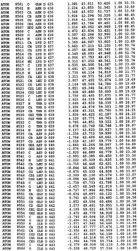 Кристаллическая структура фосфодиэстеразы 5 и ее использование (патент 2301259)