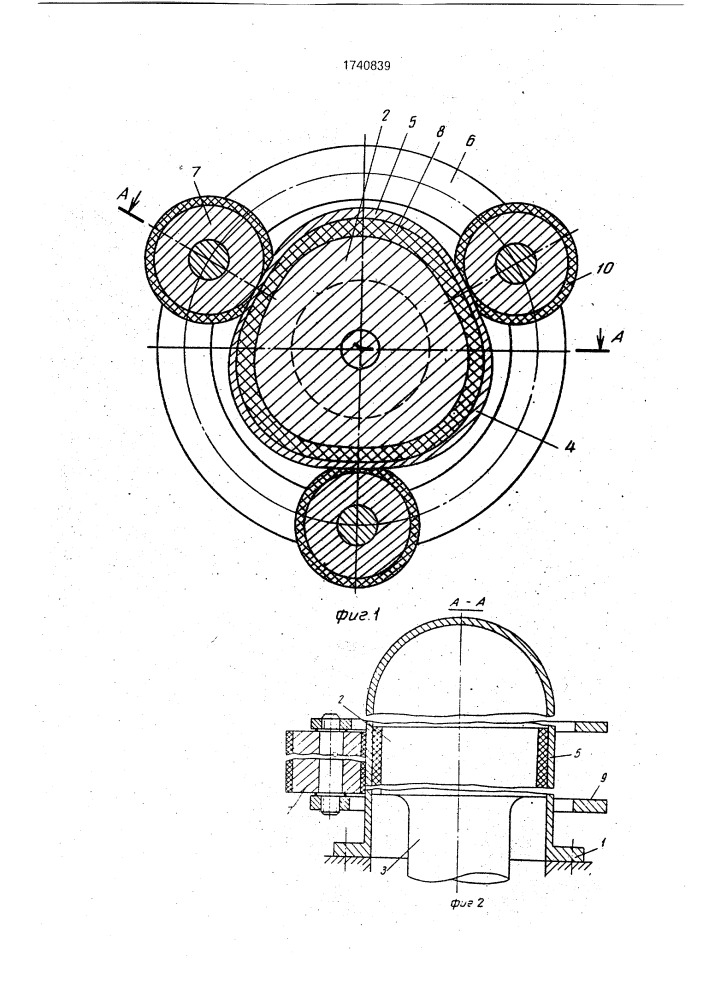 Устройство для передачи вращения от вала привода к приводному валу (патент 1740839)