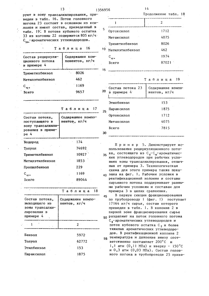 Способ получения с @ -алкилароматических углеводородов (патент 1356956)