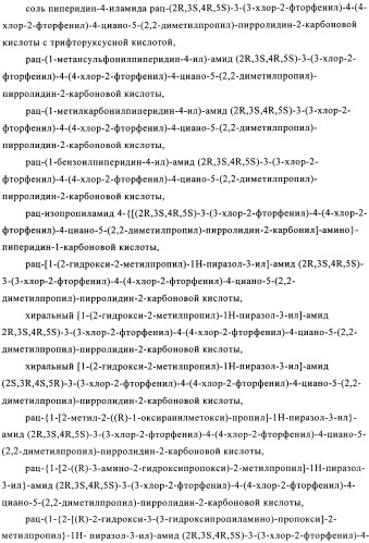 Замещенные пирролидин-2-карбоксамиды (патент 2506257)