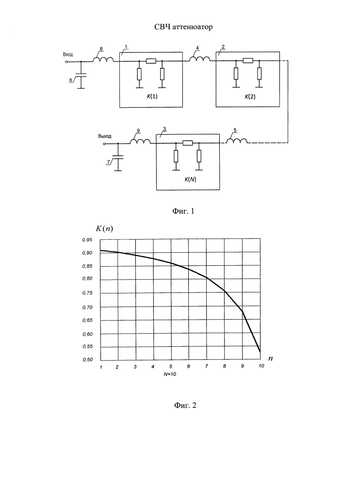 Свч аттенюатор (патент 2599915)