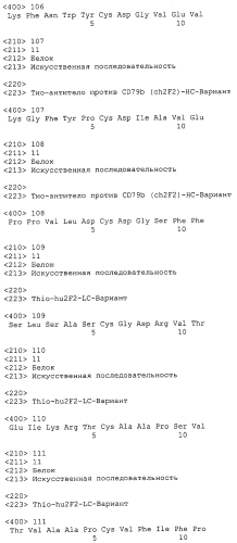 Гуманизированные антитела против cd79b и иммуноконъюгаты и способы применения (патент 2557319)